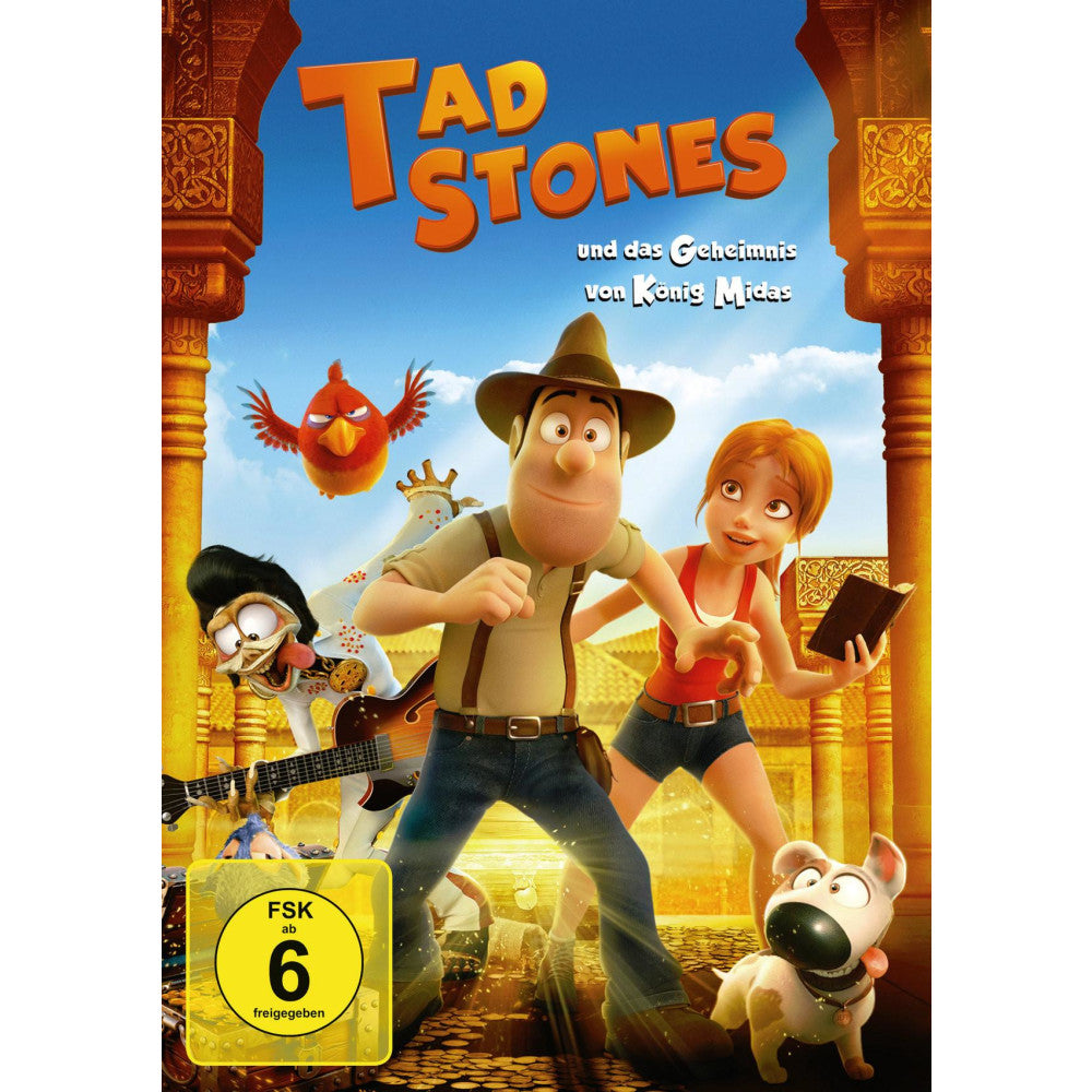 DVD Tad Stones und das Geheimnis von König Midas | Animation Komödie Abenteuer