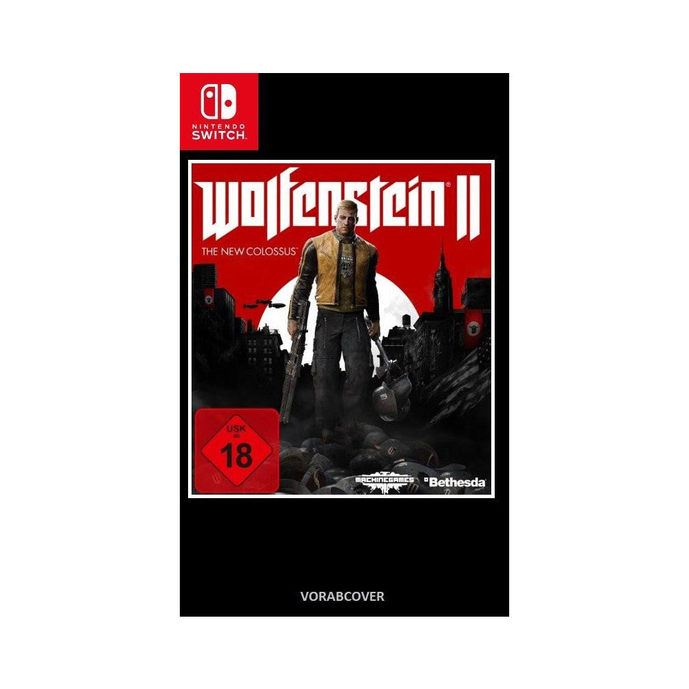 Wolfenstein II: The New Colossus für Nintendo Switch - Actionspiel für Erwachsene