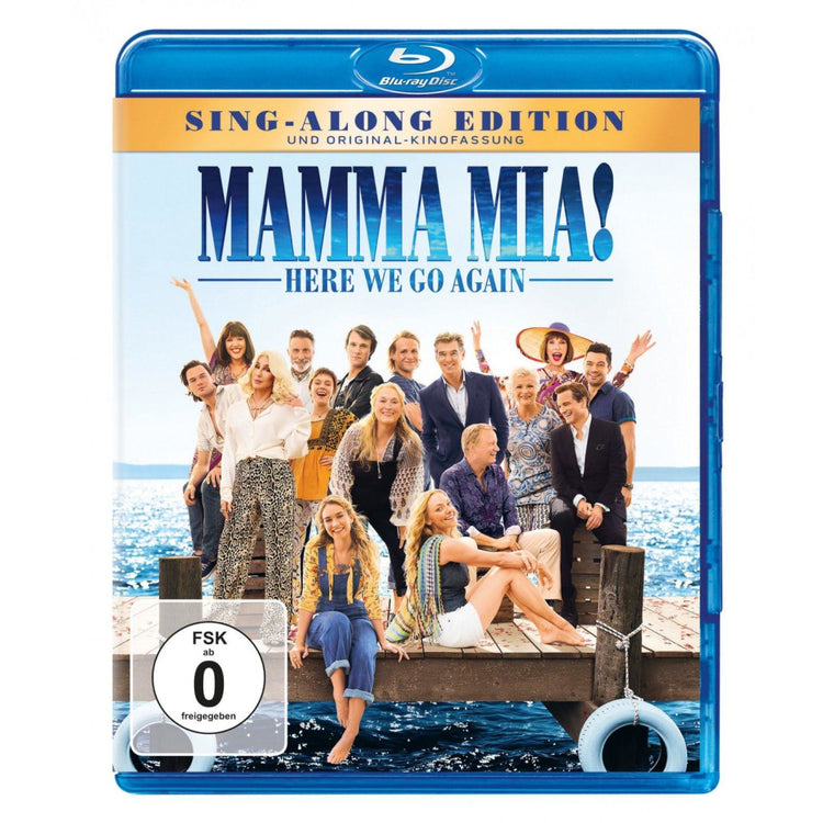 Blu-ray Mamma Mia! Here We Go Again | Comedy Musical Film | USA 2018 | FSK: 0 | Starring Meryl Streep, Lily James | Directed by Ol Parker