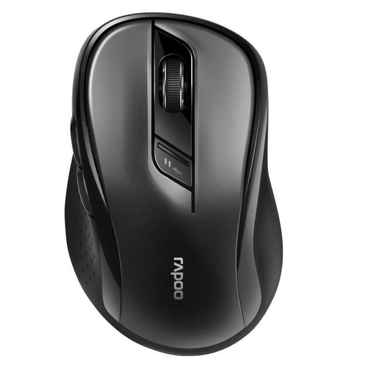 Rapoo Maus M500 - Kabellose Multi-Mode-Maus in Schwarz