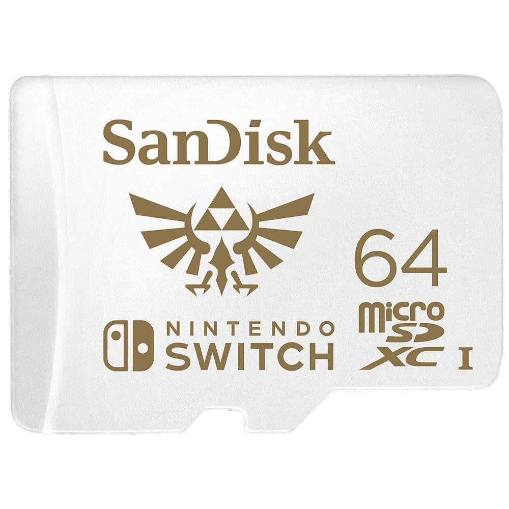 SanDisk microSDXC Extreme 64 GB U3 für Nintendo Switch - Offiziell lizenzierte Speicherkarte