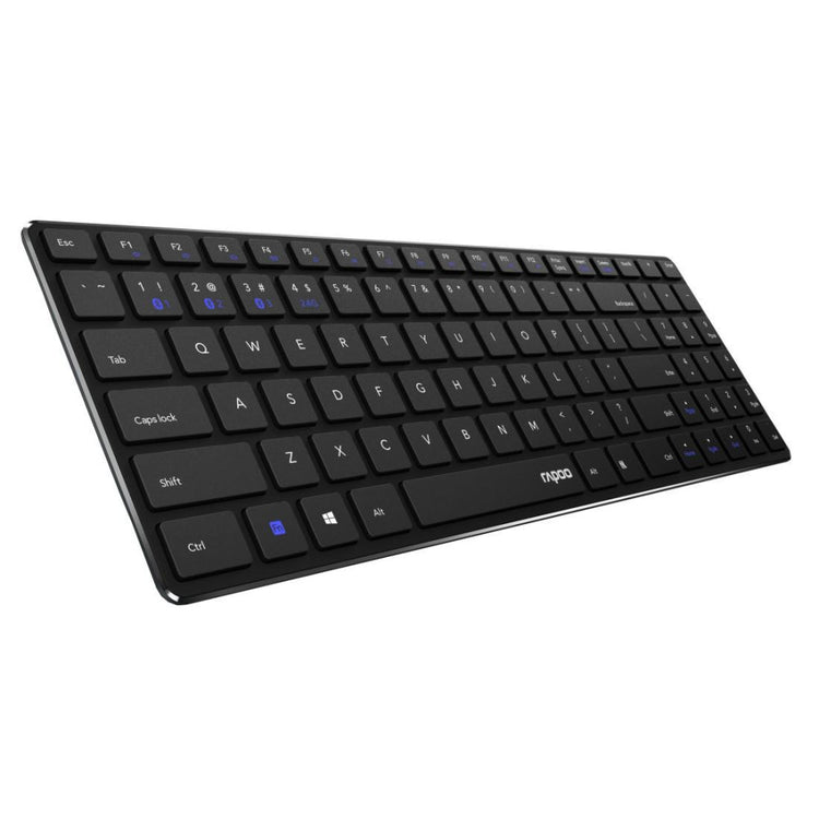 Rapoo E9100M: Kabellose Touch-Tastatur Ultra-Slim in Schwarz