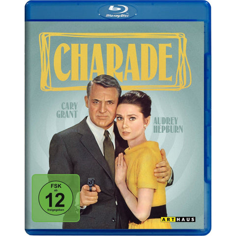 Blu-ray Charade - Thriller und Komödie aus 1963 - FSK 12 - Mit Walter Matthau, Audrey Hepburn, Cary Grant