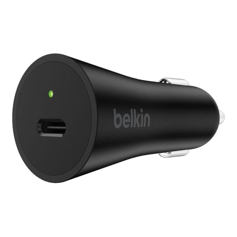 BELKIN USB-C Charger 27W Schwarz KFZ-Ladegerät - Schnelles Laden unterwegs