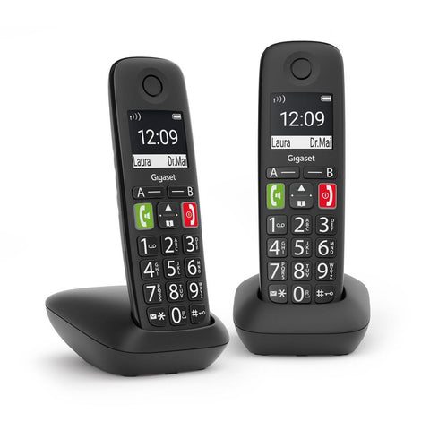 Gigaset E290A Duo: Schnurloses Telefon mit extra lauter Verstärker-Funktion