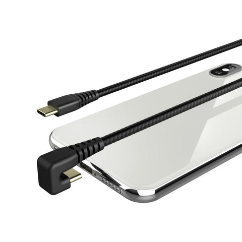 HAMA USB-C auf USB-C Kabel - Gamer: Premium Qualität, 180°-Stecker, vergoldet