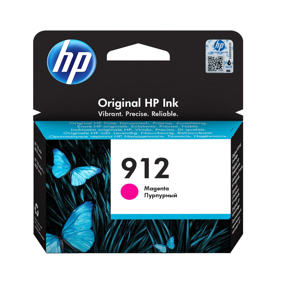 HP 912 Magenta Druckerpatrone – Original Tintenpatrone für 315 Seiten Druckleistung