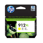 HP 912 XL Gelbe Druckerpatrone - 825 Seiten Druckleistung - HP Instant Ink kompatibel