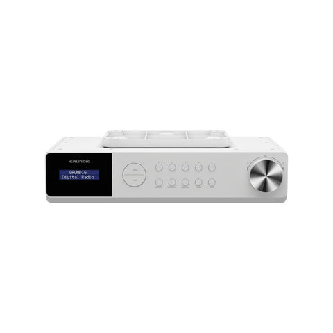 Grundig DKR 1000 BT DAB+ - Weißes Küchenradio mit Bluetooth und DAB+