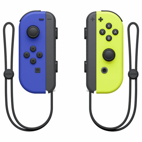 Nintendo Switch Controller - Joy Con 2er Set, blau / neon-gelb mit hoher Präzision