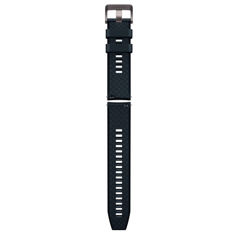 Huawei Silicon Strap graphite Black für Watch GT active - Langlebiges Silikonarmband