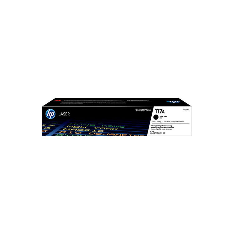 HP 117A Schwarz Toner - Original Tonerkartusche mit 1000 Seiten Druckleistung