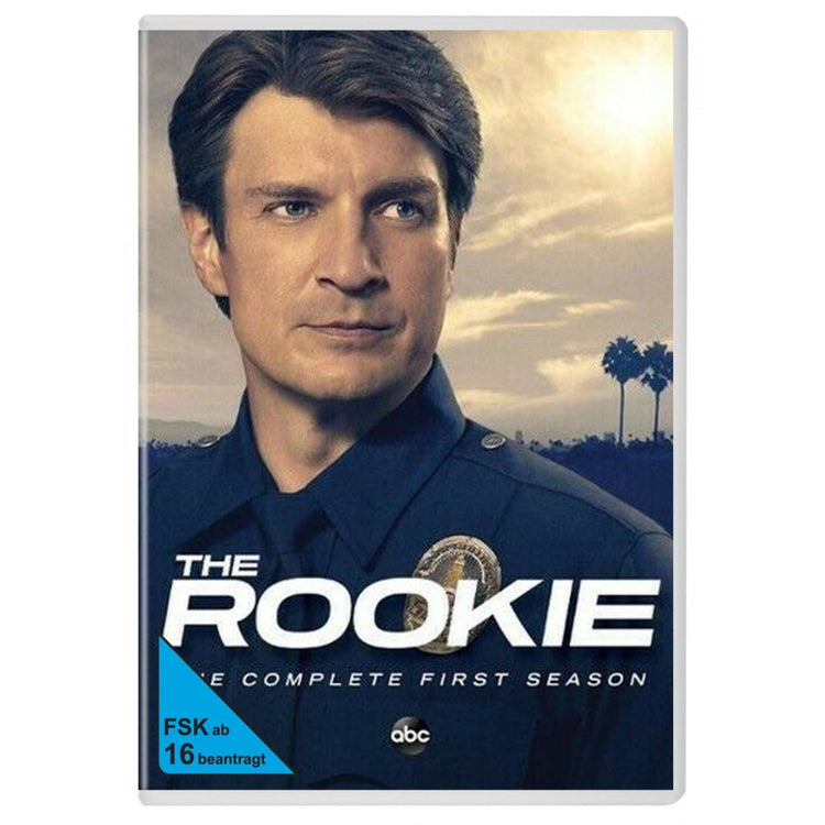 DVD The Rookie - Staffel 1 | TV-Serie mit Nathan Fillion & Action | 853 Min | FSK 16 | 2019 USA