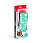 Nintendo Switch-Tasche (Animal Crossing: New Horizons-Edition) & -Schutzfolie - Hochwertiges Design für Animal Crossing-Fans