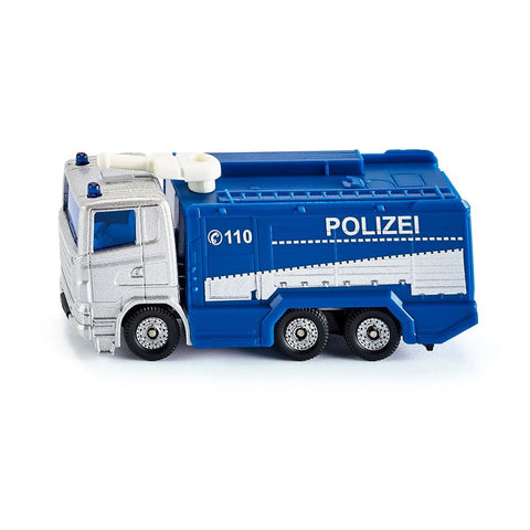 SIKU Modellauto POLIZEI WASSERWERFER 1079 - Detailgetreues Polizeifahrzeug