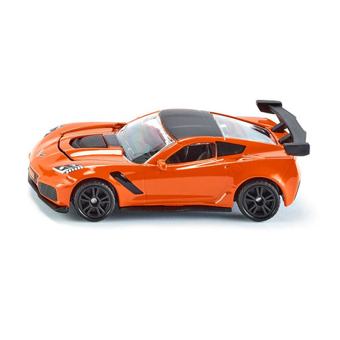 SIKU Modellauto Chevrolet Corvette ZR1 1534 | Schwarz & Orange | Sammlerstück