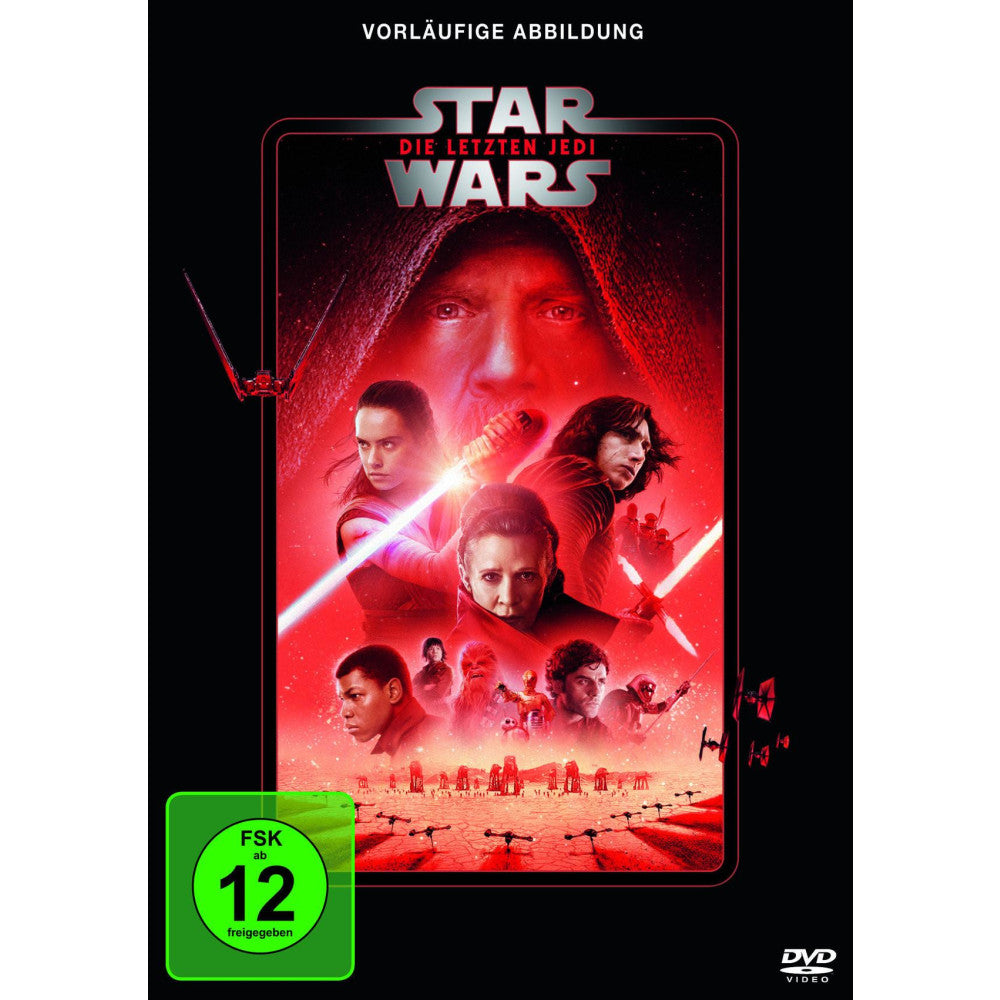 DVD Star Wars: Episode VIII - Die letzten Jedi (Line Look 2020) | Sci-Fi Abenteuer FSK 12 | Rian Johnson Regie