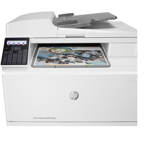 HP Color LaserJet Pro MFP M183fw Multifunktionsdrucker - Farblaser, Drucken, Kopieren, Scannen, Faxen, WLAN, AirPrint