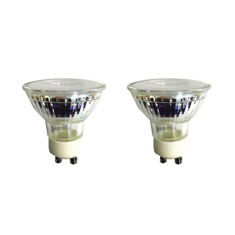 LED-Lampe, GU10, 350lm ersetzt 50W, Refl.lampe PAR16, Warmweiß, Glas, 2 St. (00112707)