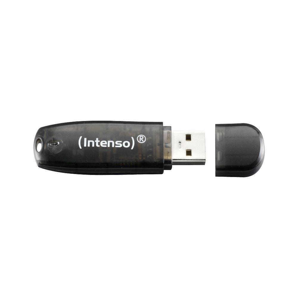 Intenso USB-Stick Rainbow Line 16 GB Schwarz USB 2.0 - Hohe Lesegeschwindigkeit