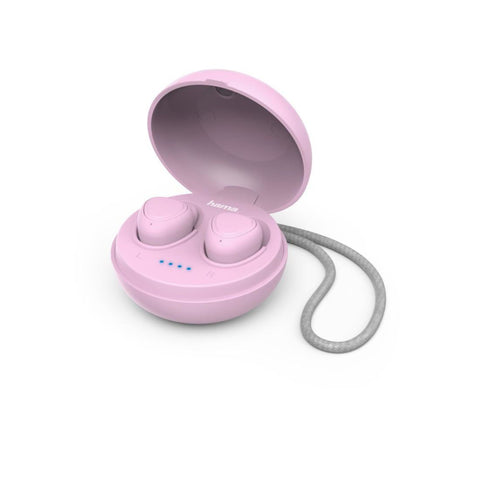 HAMA LiberoBuds Bluetooth®-Kopfhörer: In-Ear, Full Wireless, Pink (00184064)