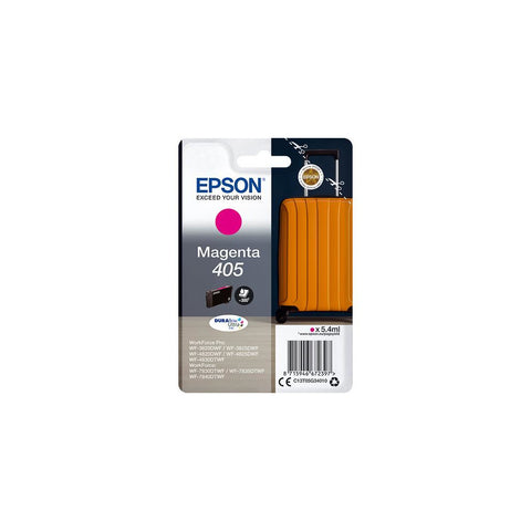 Epson Druckerpatrone 405 Koffer magenta - Original Tintenpatrone für brillante Druckergebnisse