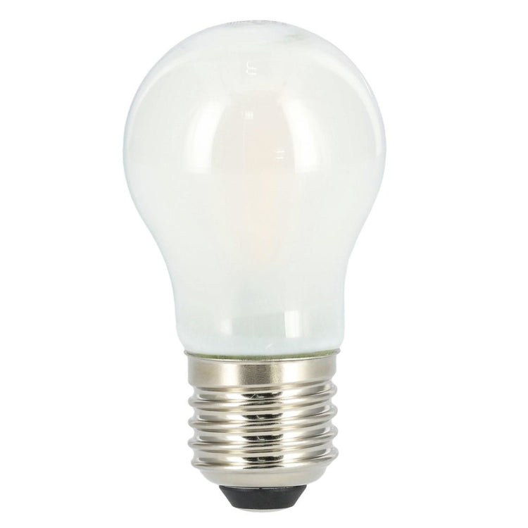 LED-Filament, E27, 470lm ersetzt 40W, Tropfenlampe, matt, Warmweiß (00112647)