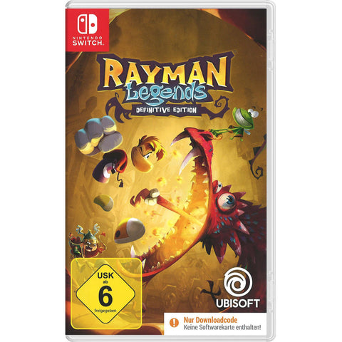 Nintendo Switch Rayman Legends - Definitive Edition: Multiplayer-Spaß für Kinder ab 6 Jahren