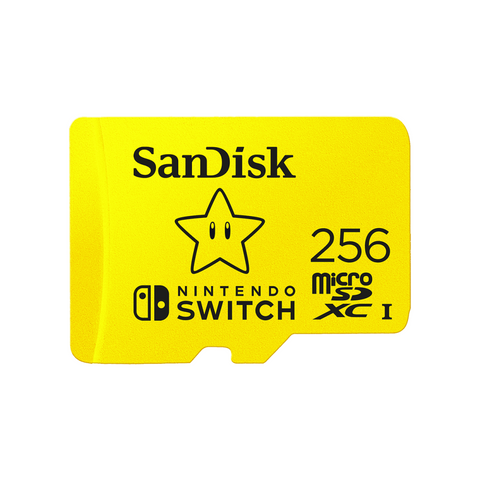 SanDisk Speicherkarte Extreme 256 GB U3 für Nintendo Switch und Switch Lite - Wasserdicht und stoßsicher