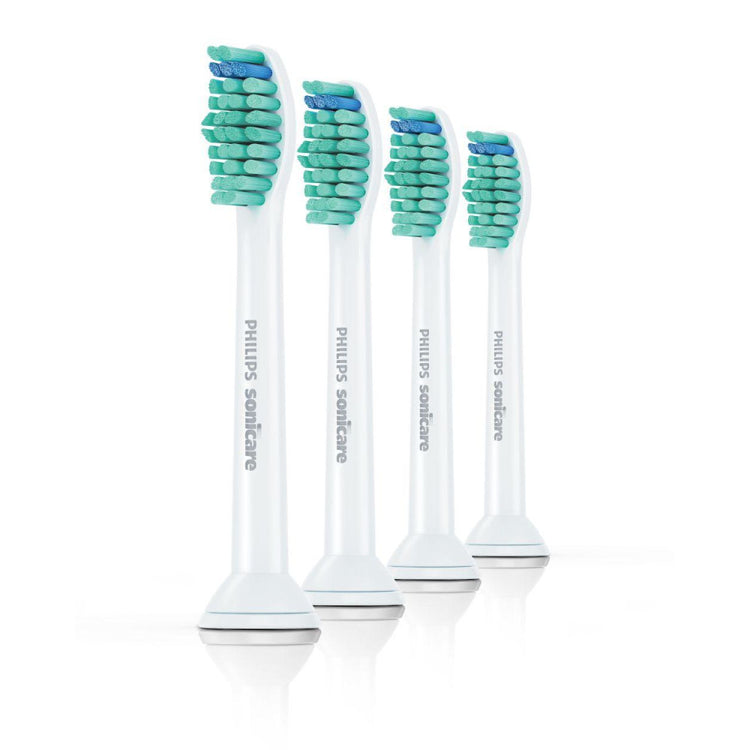 Sonicare ProResults Standard-Bürstenköpfe (4 Stück) HX6014/07 von Philips - Gründliche Reinigung und sanfte Pflege