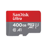 SanDisk microSDXC 400GB Speicherkarte Ultra + Adapter "Mobile" - A1, UHS-I, Class10, bis zu 120MB/sLesegeschwindigkeit, ideal für Android-Smartphones, MIL-Kameras