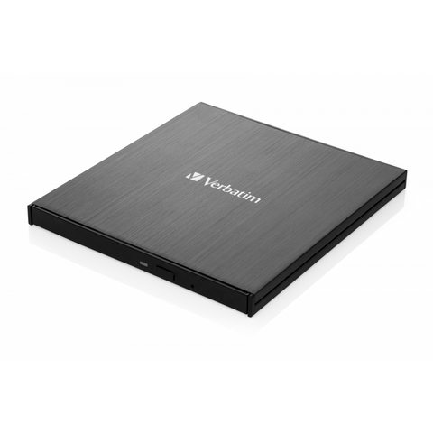 Verbatim Externer DVD-Brenner - Slimline, USB-C-Anschluss, Nero Software