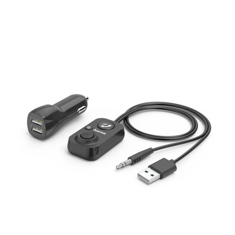 HAMA Bluetooth Freisprecheinrichtung schwarz 00014167 - Kabellose Musikübertragung & Freisprechen im Auto