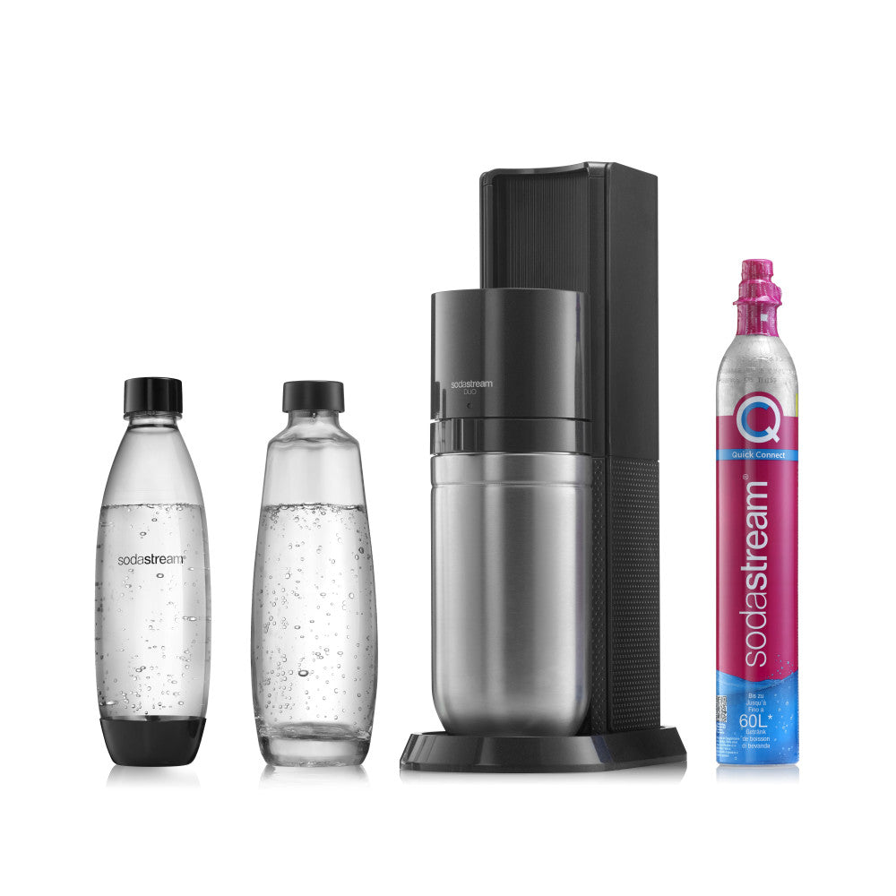 Sodastream DUO Titan Trinkwassersprudler - Erfrischende Getränke selbst zubereiten