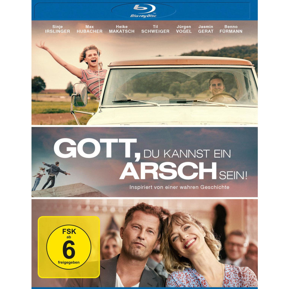 Blu-ray Gott, du kannst ein Arsch sein! Komödie FSK 6 2020 Deutschland Max Hubacher Heike Makatsch Til Schweiger.