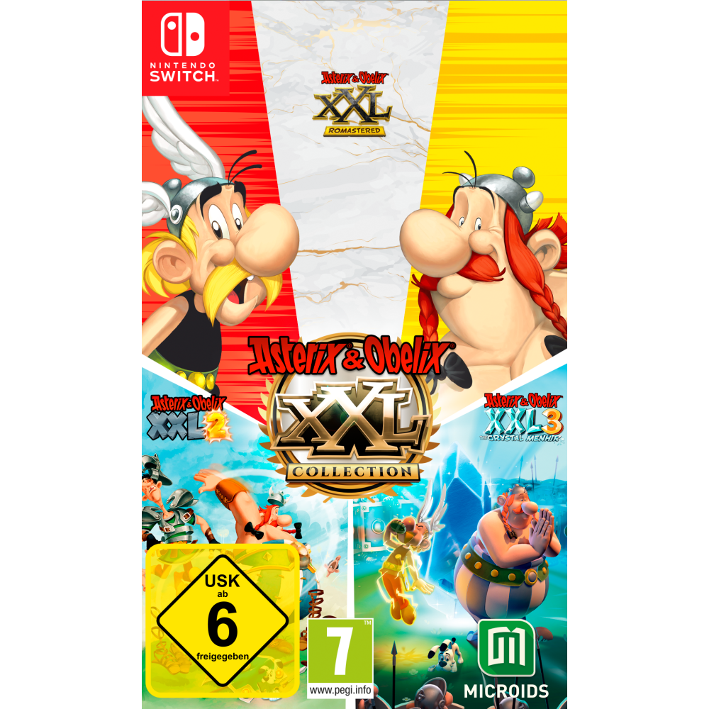 Asterix & Obelix XXL Collection Nintendo Switch-Spiel - Adventure Jump & Run Action - Ab 6 Jahren