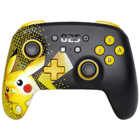 PowerA Pokémon Pikachu Wireless Nintendo Switch Controller mit Bluetooth - Ergonomisches Design & 30 Stunden Spielzeit