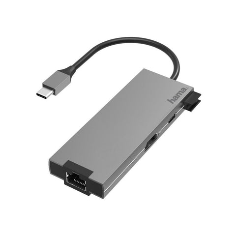HAMA USB-C-Hub 5-Port Multiport Adapter HDMI™ LAN/Ethernet (00200109)