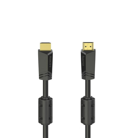HAMA HDMI Kabel - 10,0 m | 4K, ARC, Ethernet, vergoldet