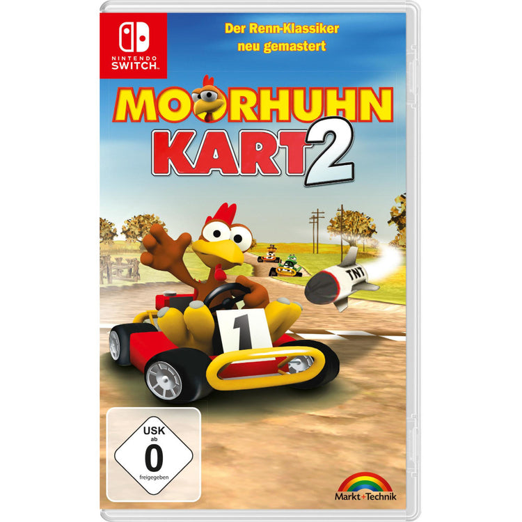 Moorhuhn Kart Racer Nintendo Switch-Spiel - Actiongeladenes Rennspiel