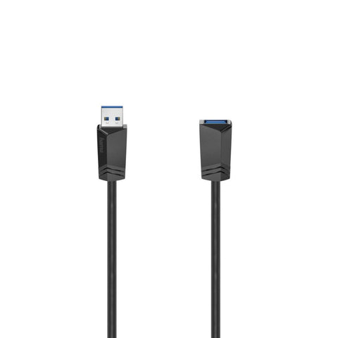 HAMA USB-Verlängerungskabel, USB 3.0, 5 Gbit/s, 1,50 m - Schnelle Datenübertragung & optimierte Abschirmung