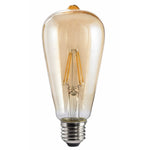 XAVAX LED-Filament Lampe E27 400lm ersetzt 35W Vintage Amber Warmweiß