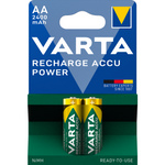 VARTA Recharge Accu Power AA 2400 mAh, 2er Blister: Zuverlässige Energiequelle