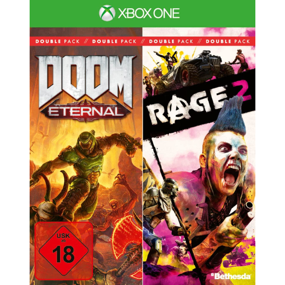 DOOM Eternal + RAGE 2 - Xbox One | Action-Spiele Bundle