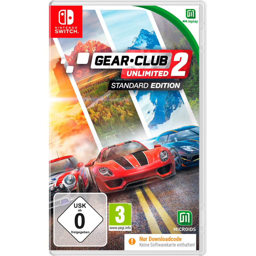 Gear.Club Unlimited 2 für die Nintendo Switch - Rasantes Rennspiel ohne Altersbeschränkung