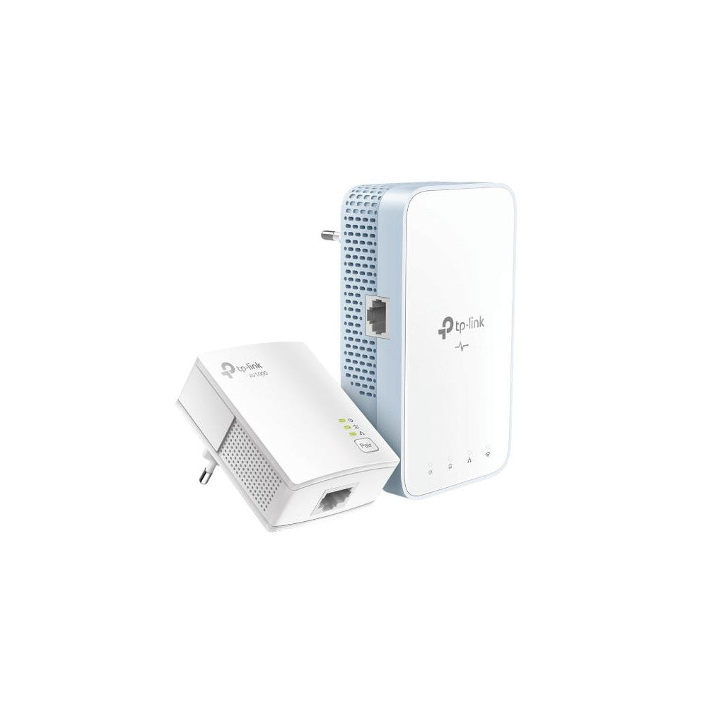 TP-Link TL-WPA7519 KIT - 1.000 Mbit/s WLAN Powerline Kit mit integrierter Steckdose