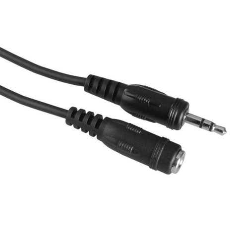 HAMA Audio-Kabel 3,5-mm Stereo, 2,5 m – Klinken-Stecker/Kupplung