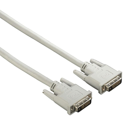 HAMA Monitorkabel DVI-Kabel, 1,50m (00200931) - Hochauflösende Bildqualität bis 2560 x 1440 - 24+1 Pins - PVC Material