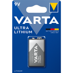 VARTA ULTRA LITHIUM E-Block 6122, 1er Blister Batterie - Zuverlässige 9V Batterie