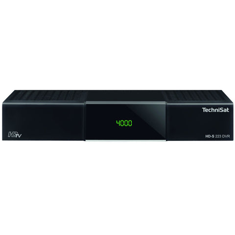 TechniSat HD-S 223 DVR SAT-Receiver | Digitaler Videorekorder | 7-Tage-EPG | USB-Mediaplayer